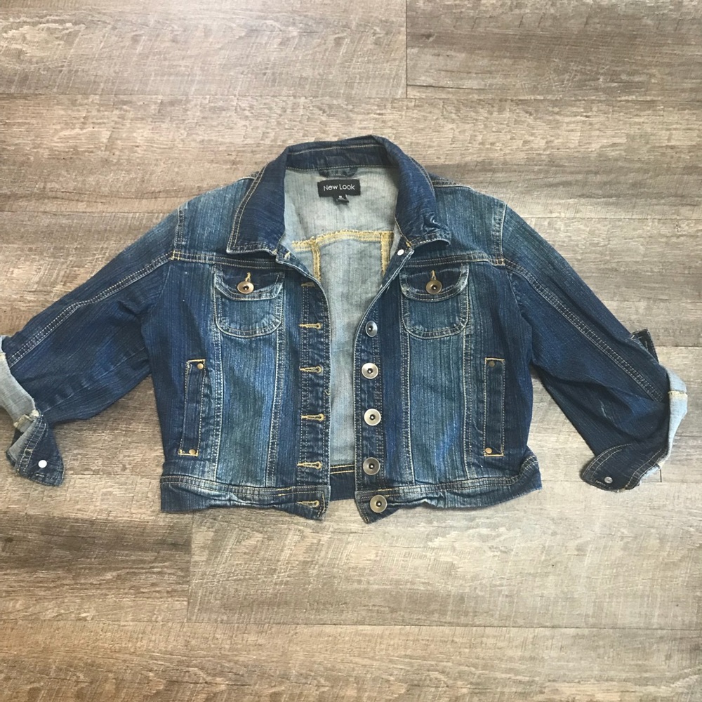 Cropped Jean Jacket